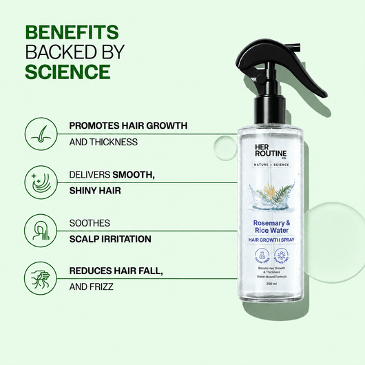 Her Growth Routine™ Rosemary + Rice Water Hair Growth Spray - HerRoutineCo