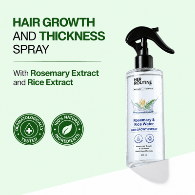 Her Growth Routine™ Rosemary + Rice Water Hair Growth Spray - HerRoutineCo