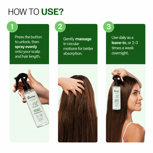 Rosemary & Rice Water Hair Growth Spray - HEROUTINECO