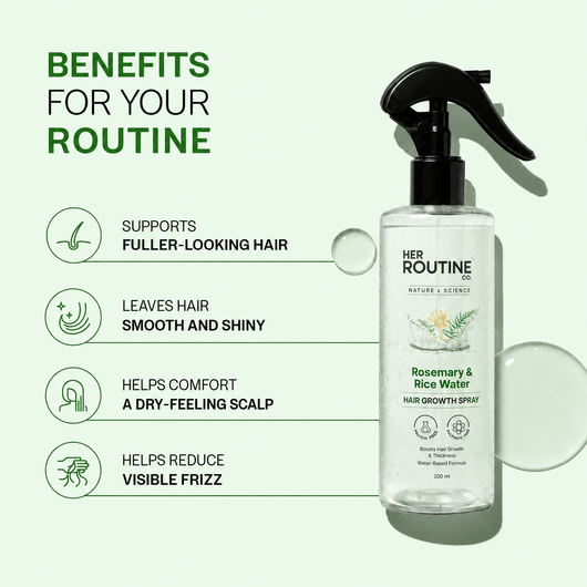 Rosemary & Rice Water Hair Growth Spray - HEROUTINECO