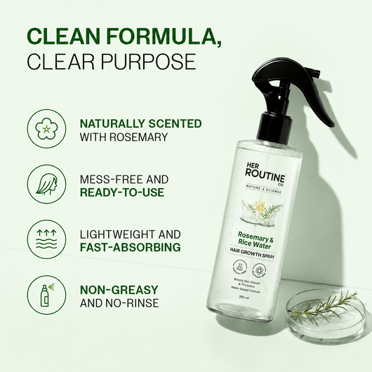 Rosemary & Rice Water Hair Growth Spray - HEROUTINECO
